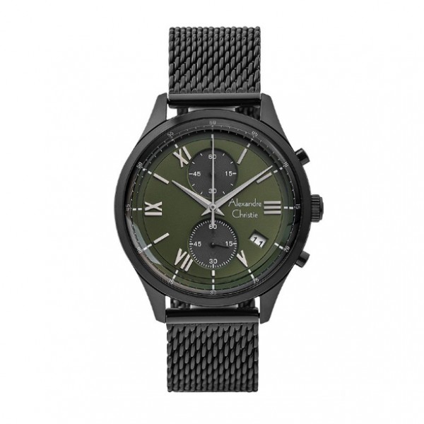 Alexandre Christie AC 6567 Black Green MCBIPGN